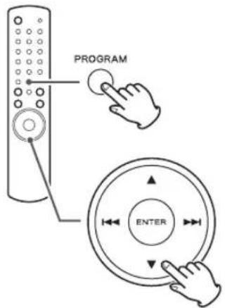 TEAC CRH700B - Per cambiare o aggiungere un brano un file al programma - 1