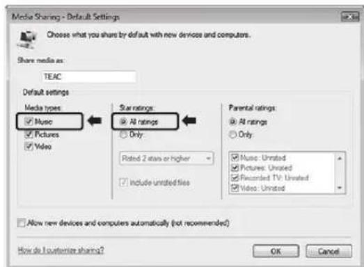 TEAC CRH700B - Preparativos para unidades compartidas (Windows Vista) - 3