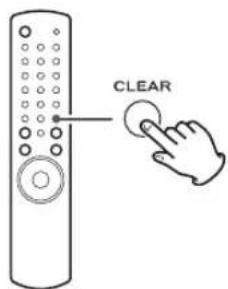 TEAC CRH700B - To clear the programme - 2