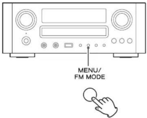 TEAC CRH700B - Modo FM - 1