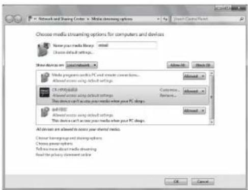 TEAC CRH700B - Preparations for Shared Media (Windows 7) - 2
