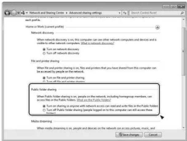 TEAC CRH700B - Preparations for Shared Folders (Windows 7) - 2