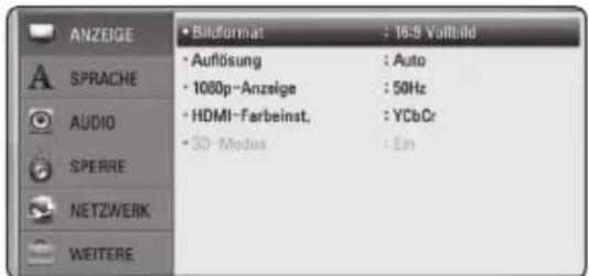 PIONEER XVBD515FSW - Setup-Einstellungen vornehmen - 3