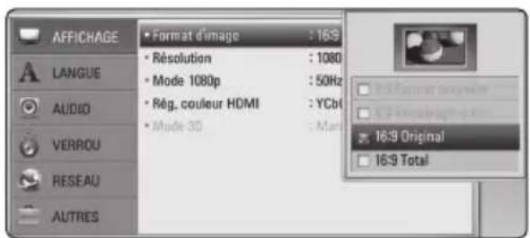 PIONEER XVBD515FSW - Réglage des paramètres - 4