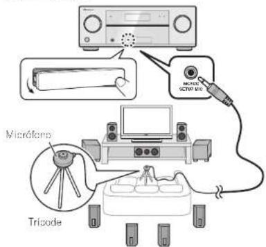 PIONEER VSX922S - Configuración automática para sonido envolvente (MCACC) - 1