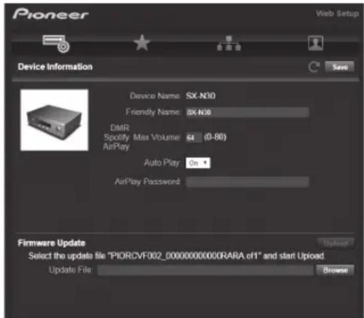 PIONEER SXN30DAB - Network - 1