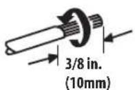 PIONEER SX315 - Antenna snap connectors - 1