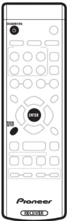 PIONEER SX315 - Quick setup using the Room Setup - 1