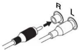 PIONEER SX315 - Audio cables (analog) - 1