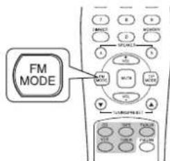 SHERWOOD RX4105 - Cómo escuchar las transmisiónes estéreos de FM - 1