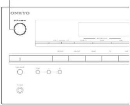 ONKYO HTR758 - Mise sous/hors tension de l'Ampli-tuner AV - 1
