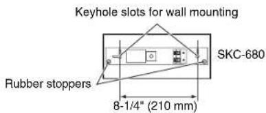 ONKYO HTR758 - Wall Mounting - 2