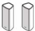 ONKYO HTR758 - Surround speakers (SKR-680) - 1