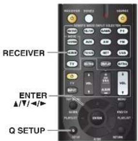 ONKYO HTR758 - Utilisation de l'installation rapide - 1