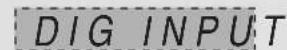 PANASONIC SAHE40 - “DIG INPUT”. - 2