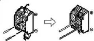 PANASONIC SAHE40 - Spegnere il ricevitore prima di collegare i diffusori. - 1