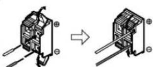 PANASONIC SAHE40 - Éteignez le récepteur avant de raccorder les enceintes. - 1