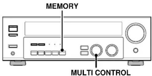 KENWOOD KRFV5570D - Presetting radio stations manually - 1