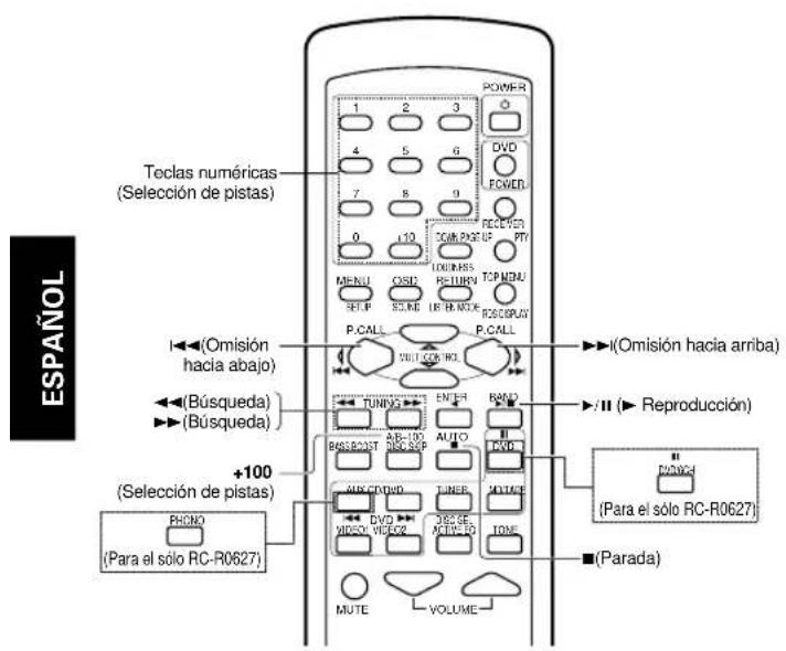 KENWOOD KRFV5570D - Operaciones de platina de casetes, reproductor de CD y grabadora de MD - 3