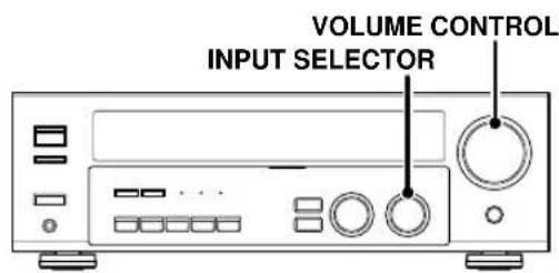 KENWOOD KRFV5570D - Listening to a source component - 1