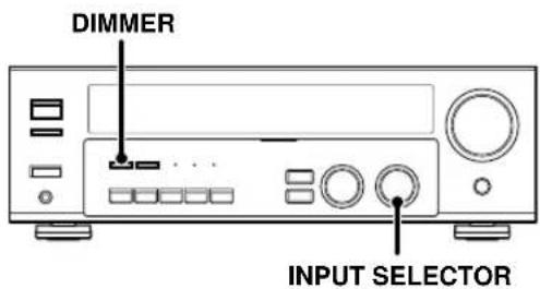 KENWOOD KRFV5570D - Recording music in A-REC or M-REC mode - 1
