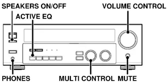 KENWOOD KRFV5570D - Ajuste del sonido - 1