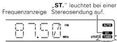 KENWOOD KRFV5570D - Aufnehmen von Musik im A-REC- oder M-REC-Modus - 8