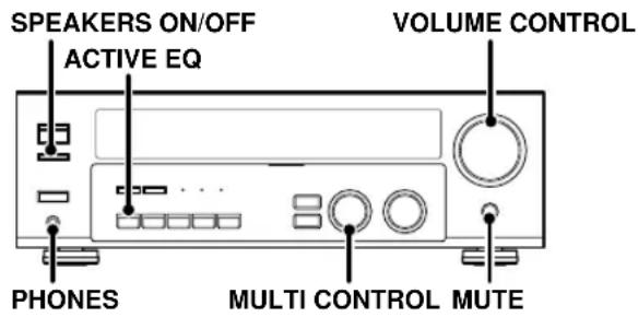 KENWOOD KRFV5570D - Réglage du son - 1