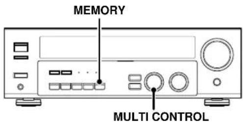KENWOOD KRFV5570D - Memorización manual de emisoras de radio - 1