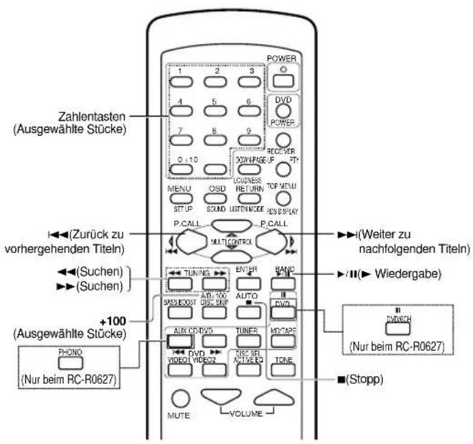 KENWOOD KRFV5570D - Kassettendeck-, CD-Player- und MD-Recorderfunktionen - 2