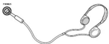 KENWOOD KRFV5570D - ②Conecte los auriculares a la toma PHONES. - 1