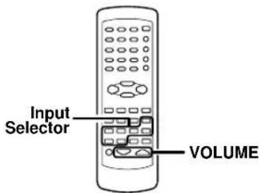 KENWOOD KRFV5570D - Listening to a source component - 2