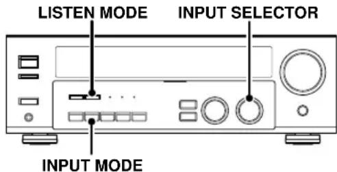 KENWOOD KRFV5570D - Eingangsmoduseinstellungen - 1