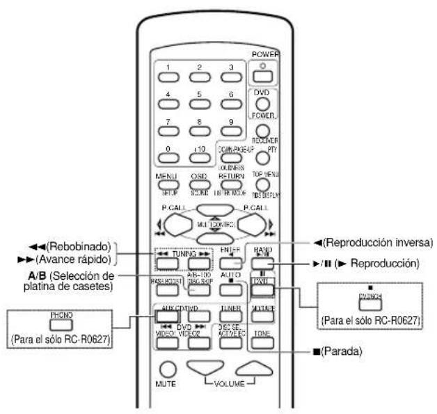 KENWOOD KRFV5570D - Operaciones de platina de casetes, reproductor de CD y grabadora de MD - 1