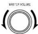 DENON DRA295 - Regler le volume. - 2