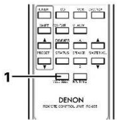 DENON DRA295 - Lecture simultanée - 2