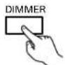 DENON DRA295 - Using the dimmer function - 2