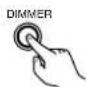 DENON DRA295 - Using the dimmer function - 1