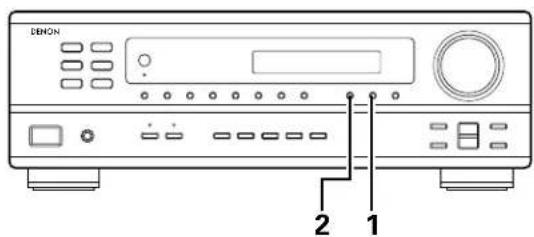 DENON DRA295 - Vérification de la source programme actuellement en cours de reproduction, etc. - 1