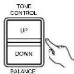 DENON DRA295 - Adjusting the BALANCE control - 4
