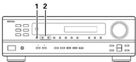 DENON DRA295 - Rappel de stations prérgliées - 1