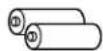 DENON DRA295 - Check that the following parts are included in addition to the main unit: - 2