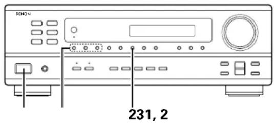 DENON DRA295 - Auto preset memory - 1