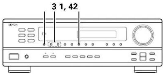 DENON DRA295 - Mémoire préregée - 1