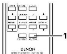 DENON DRA295 - Utilisation de la fonction de mise en sourdine - 2