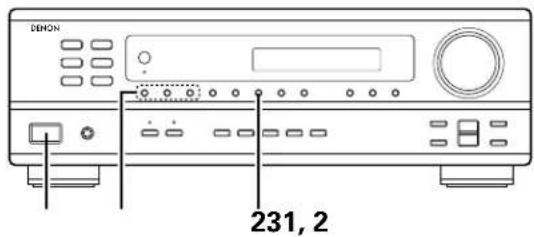 DENON DRA295 - Simultaneous recording - 1
