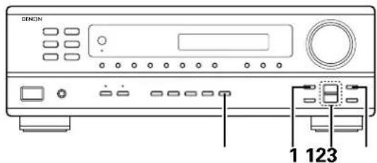 DENON DRA295 - Adjusting the sound quality (TONE CONTROL) - 1