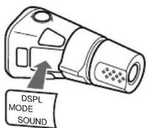 SONY XRC33RDS - Apposizione dell'etichetta al telecomando a rotazione - 2