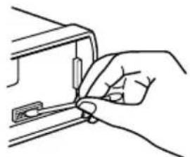 SONY XRC33RDS - Reinigen van de aansluitingen - 1