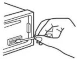 SONY CDXG1002U - Reinigen der Anschlüsse - 1